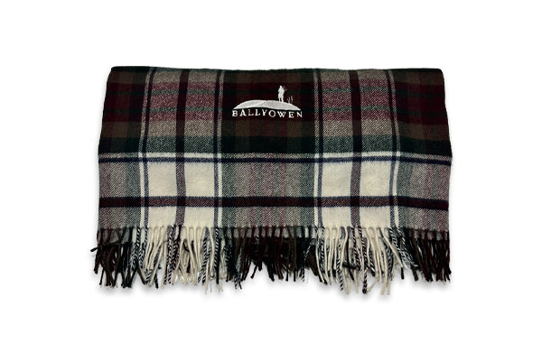 Ballyowen Tartan Throw Blanket