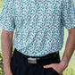 Ballyowen Shamrock Print Polo