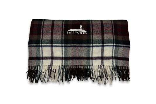Ballyowen Tartan Throw Blanket